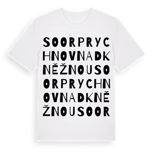 SO ORP Rychnov nad Kněžnou ordlek t-shirt – ekologisk bomull t-shirt från Pinshirt