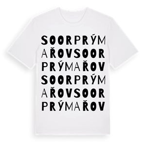 SO ORP Rýmařov ordlek t-shirt – ekologisk bomull t-shirt från Pinshirt