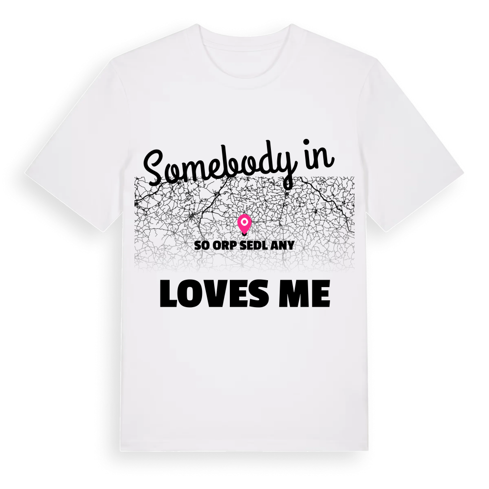 Någon i SO ORP Sedlčany älskar mig t-shirt – White, i miljö