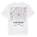 SO ORP Sedlčany karta t-shirt