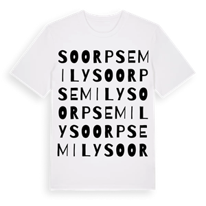 SO ORP Semily ordlek t-shirt – ekologisk bomull t-shirt från Pinshirt