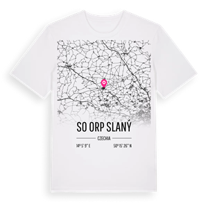 SO ORP Slaný karta t-shirt – ekologisk bomull t-shirt från Pinshirt