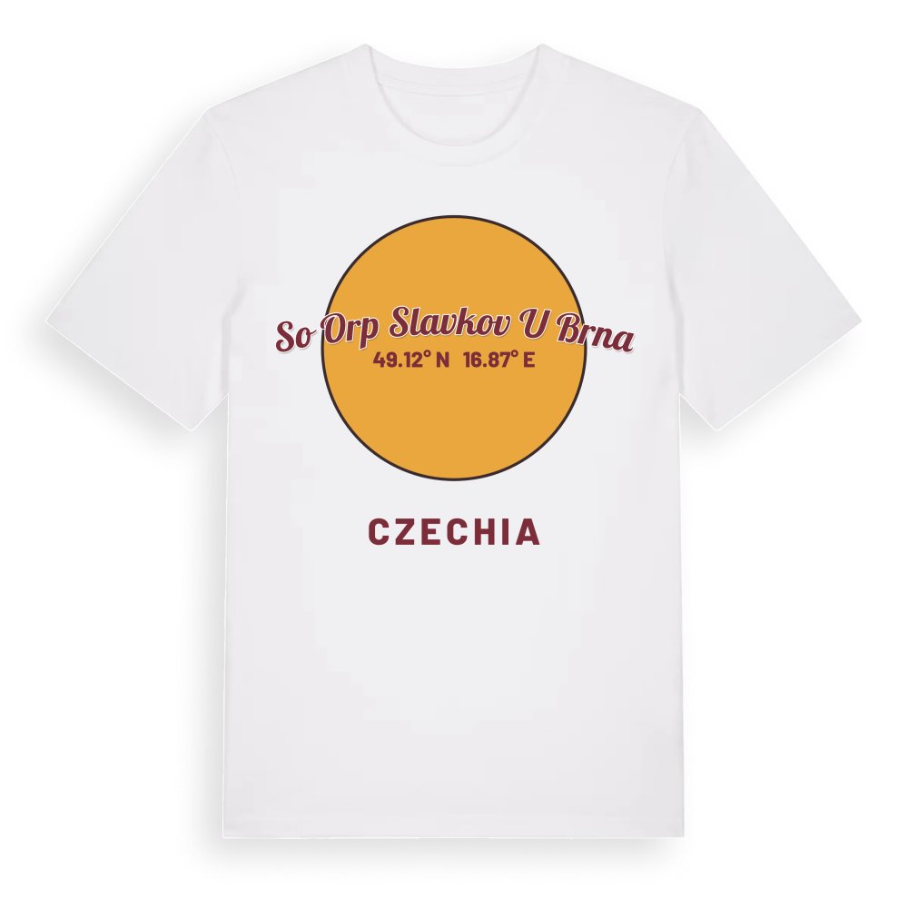 SO ORP Slavkov u Brna cirkel t-shirt – White, i miljö