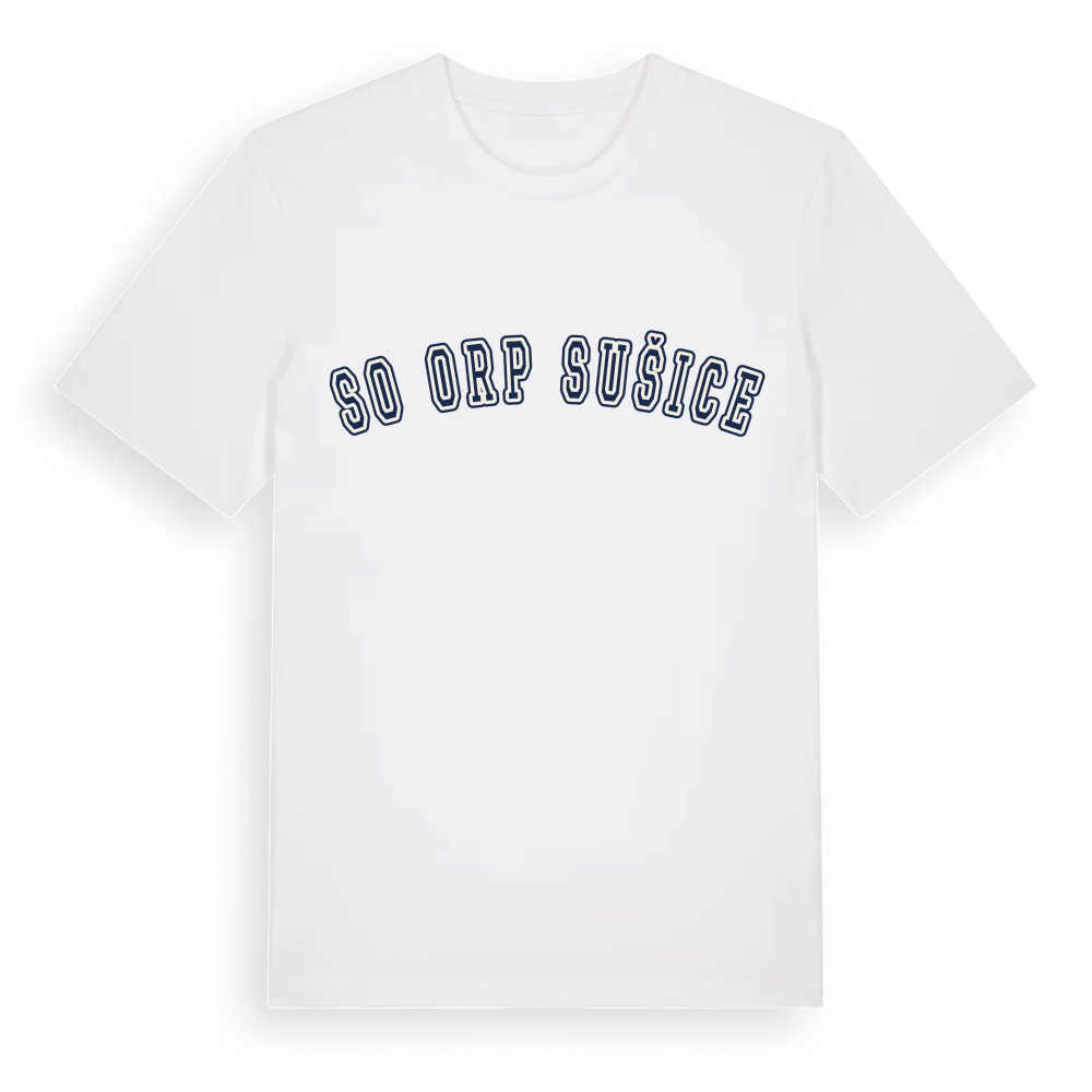SO ORP Sušice college t-shirt – White, i miljö