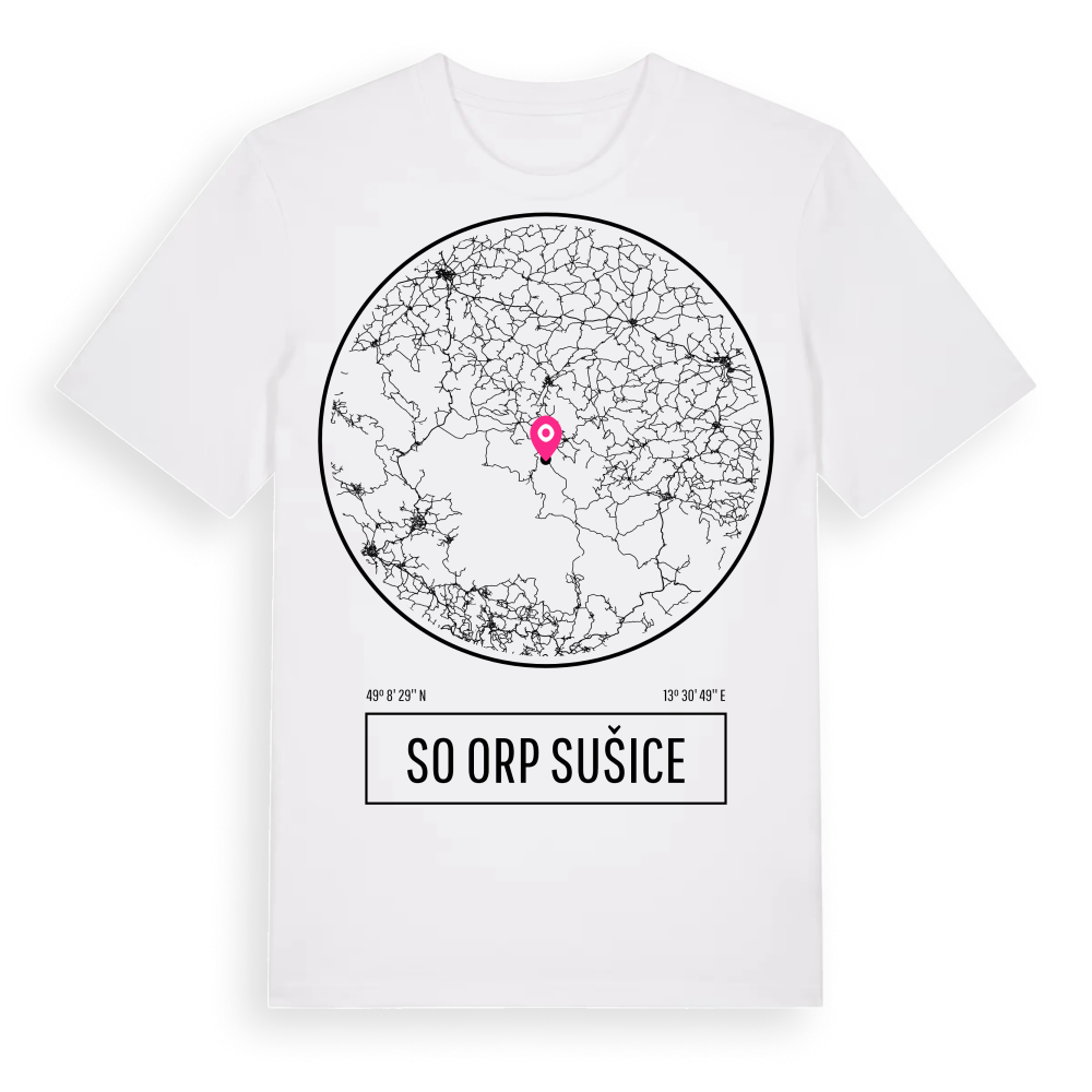 SO ORP Sušice t-shirt – White, i miljö