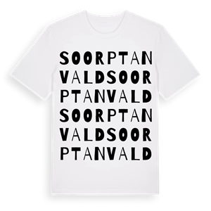 SO ORP Tanvald ordlek t-shirt – ekologisk bomull t-shirt från Pinshirt