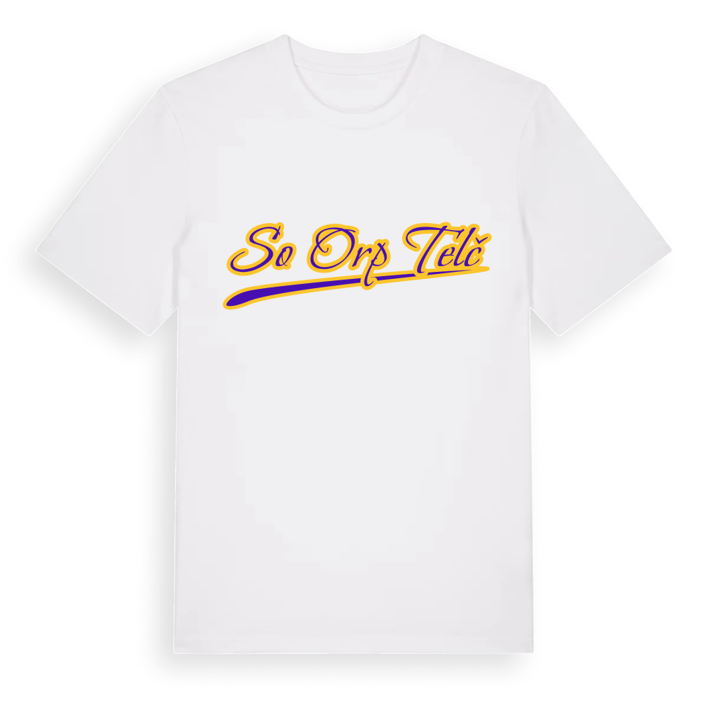 SO ORP Telč baseball t-shirt – White, i miljö