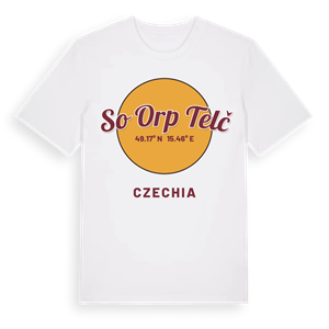 SO ORP Telč cirkel t-shirt – ekologisk bomull t-shirt från Pinshirt