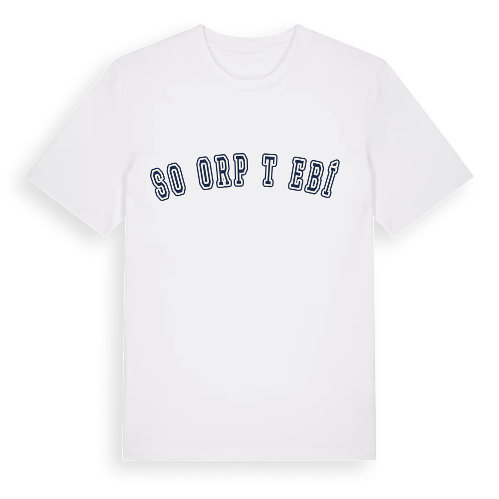 SO ORP Třebíč college t-shirt – White, i miljö