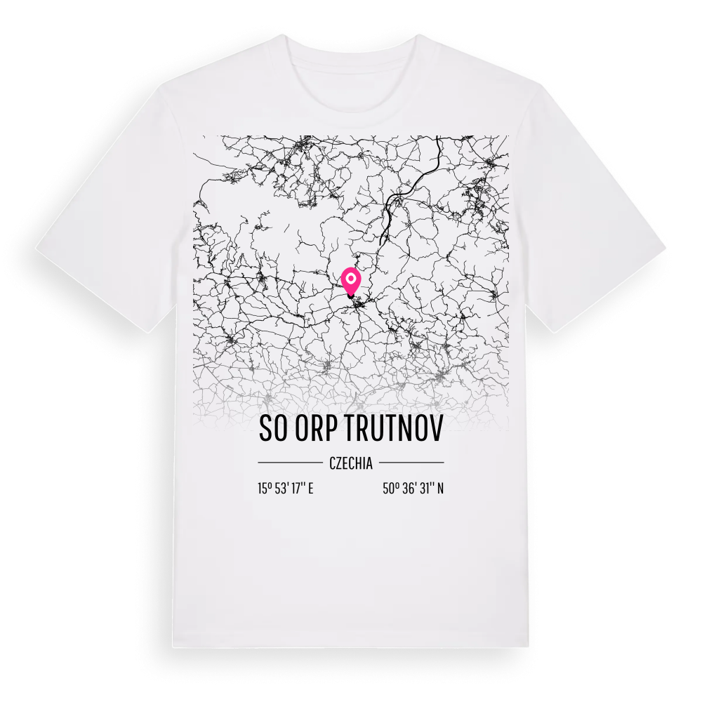 SO ORP Trutnov karta t-shirt – White, i miljö