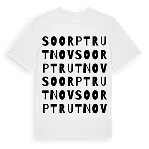 SO ORP Trutnov ordlek t-shirt – ekologisk bomull t-shirt från Pinshirt