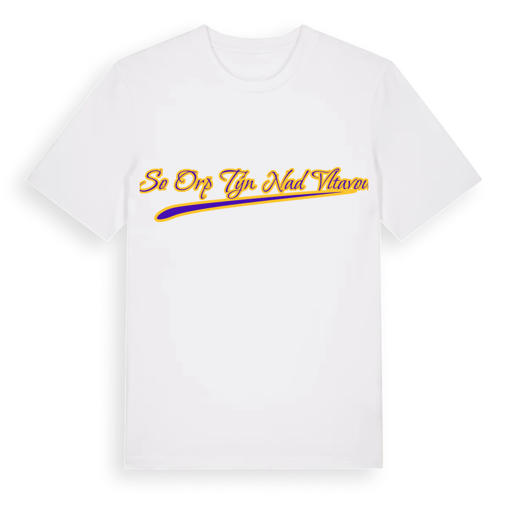 SO ORP Týn nad Vltavou baseball t-shirt – White, i miljö
