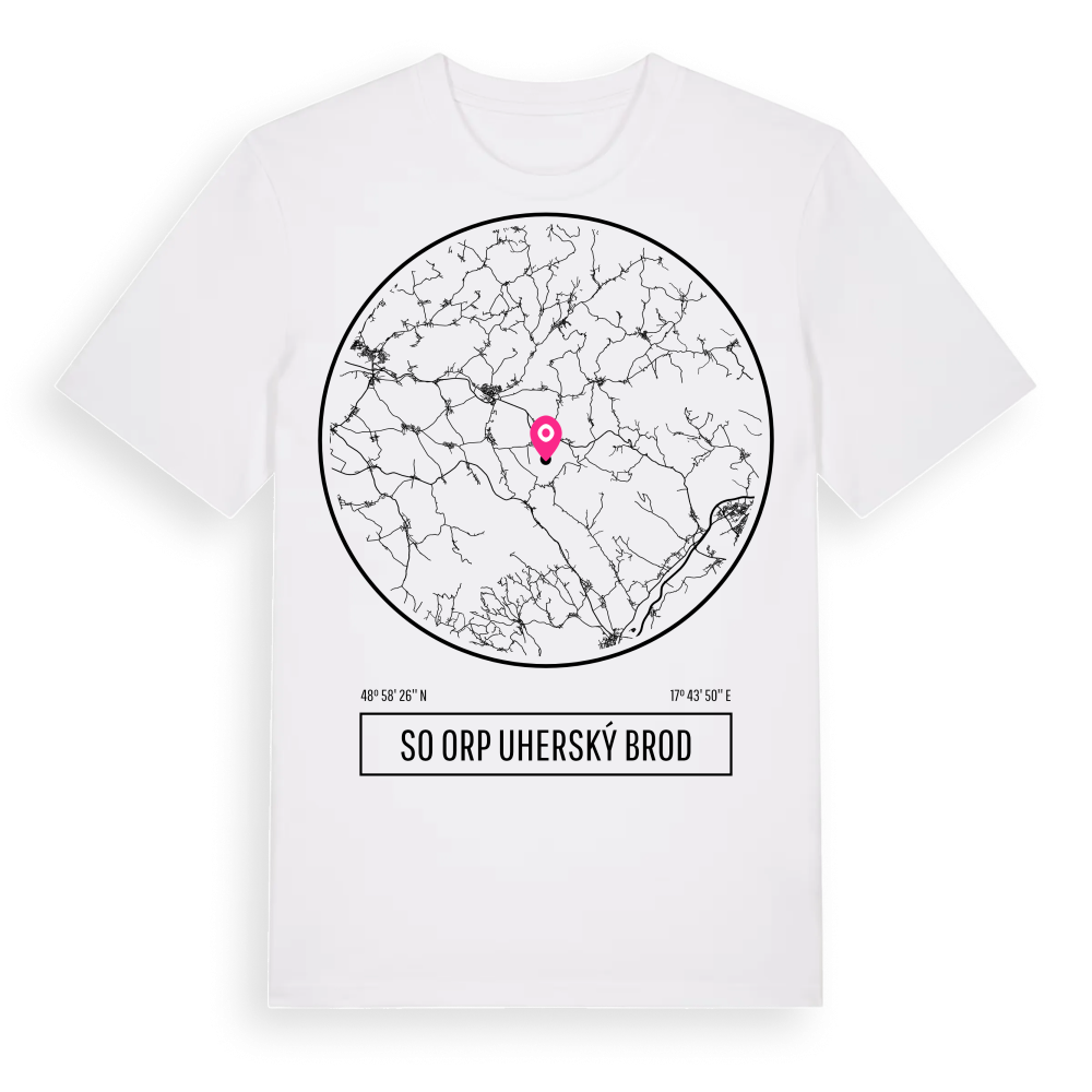 SO ORP Uherský Brod t-shirt – White, i miljö