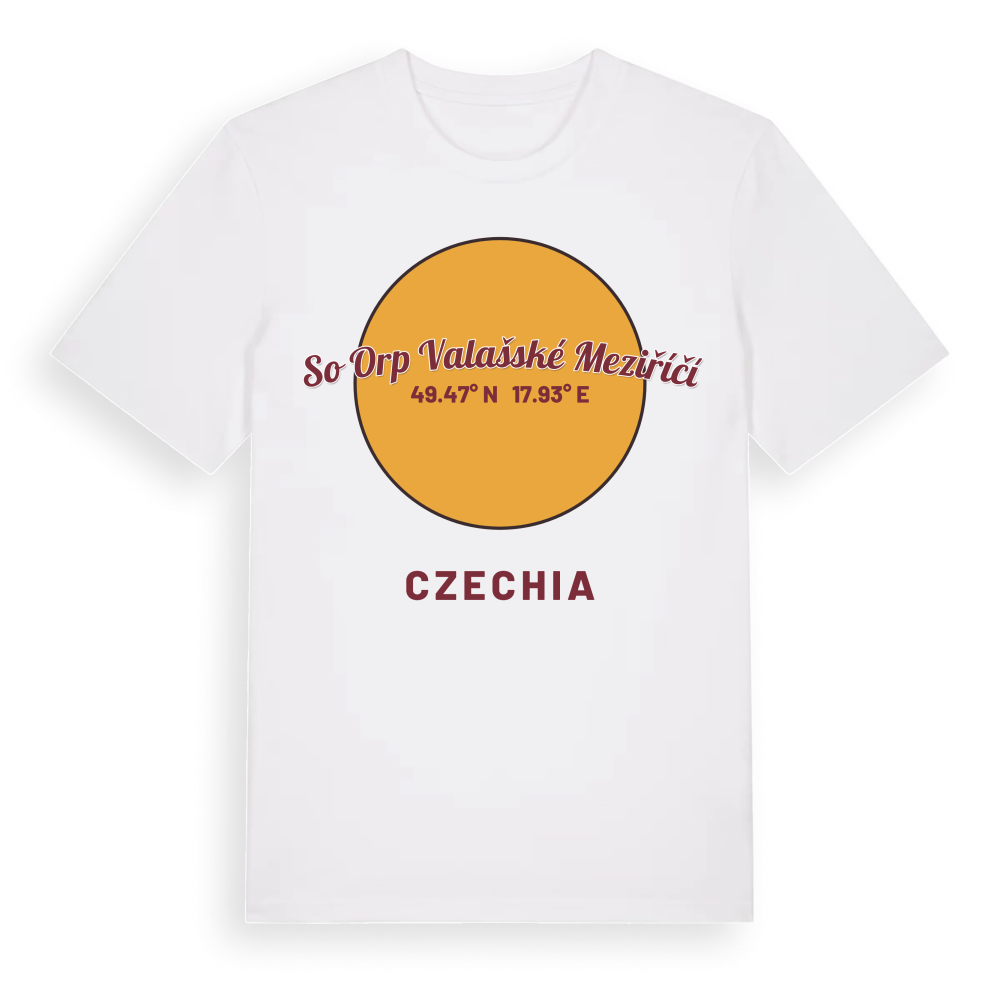 SO ORP Valašské Meziříčí cirkel t-shirt – White, i miljö