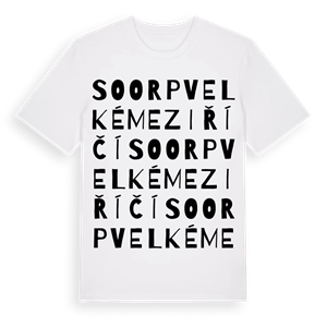 SO ORP Velké Meziříčí ordlek t-shirt – ekologisk bomull t-shirt från Pinshirt