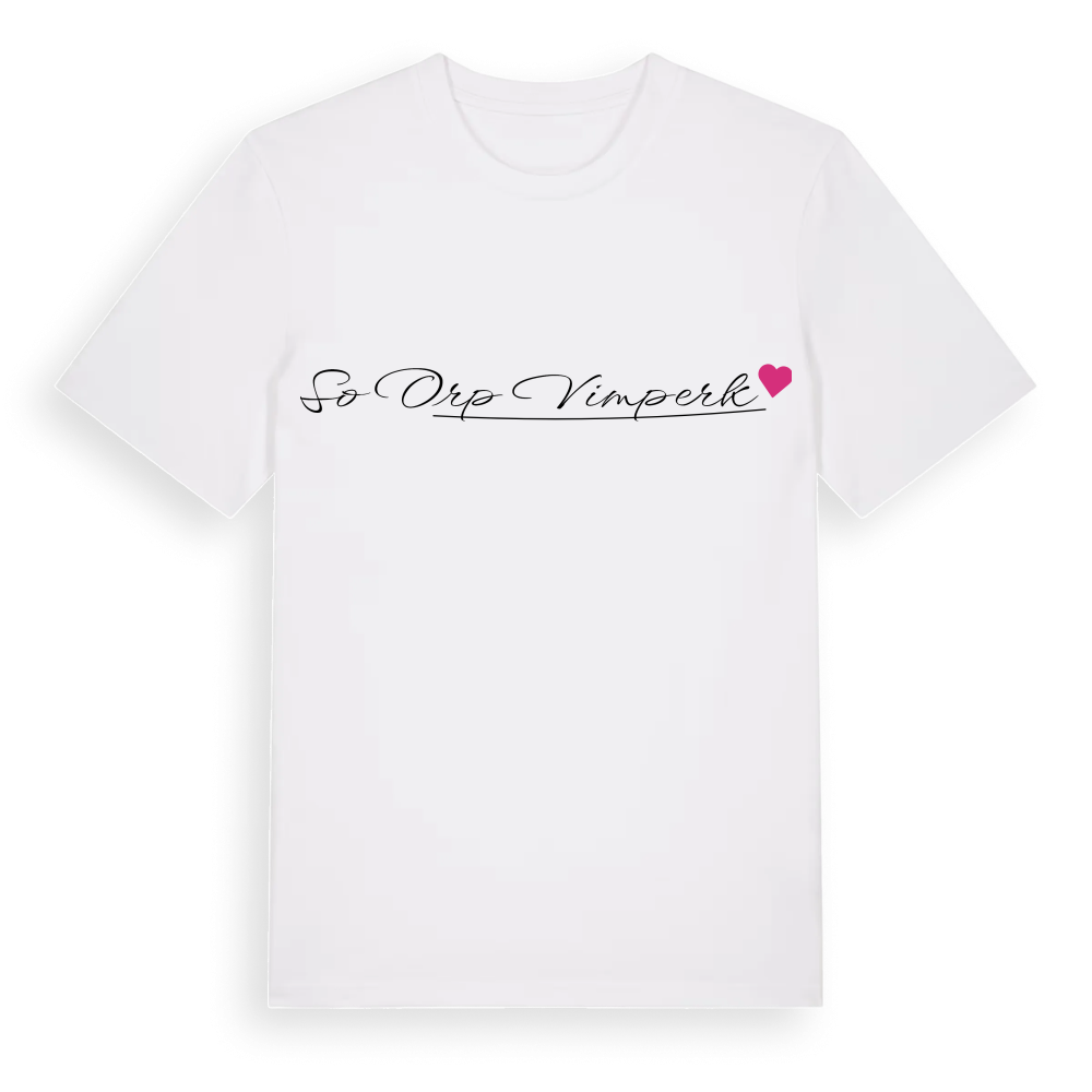 SO ORP Vimperk hjärta t-shirt – White, i miljö
