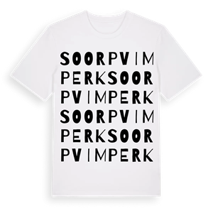 SO ORP Vimperk ordlek t-shirt – ekologisk bomull t-shirt från Pinshirt