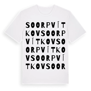 SO ORP Vítkov ordlek t-shirt – ekologisk bomull t-shirt från Pinshirt