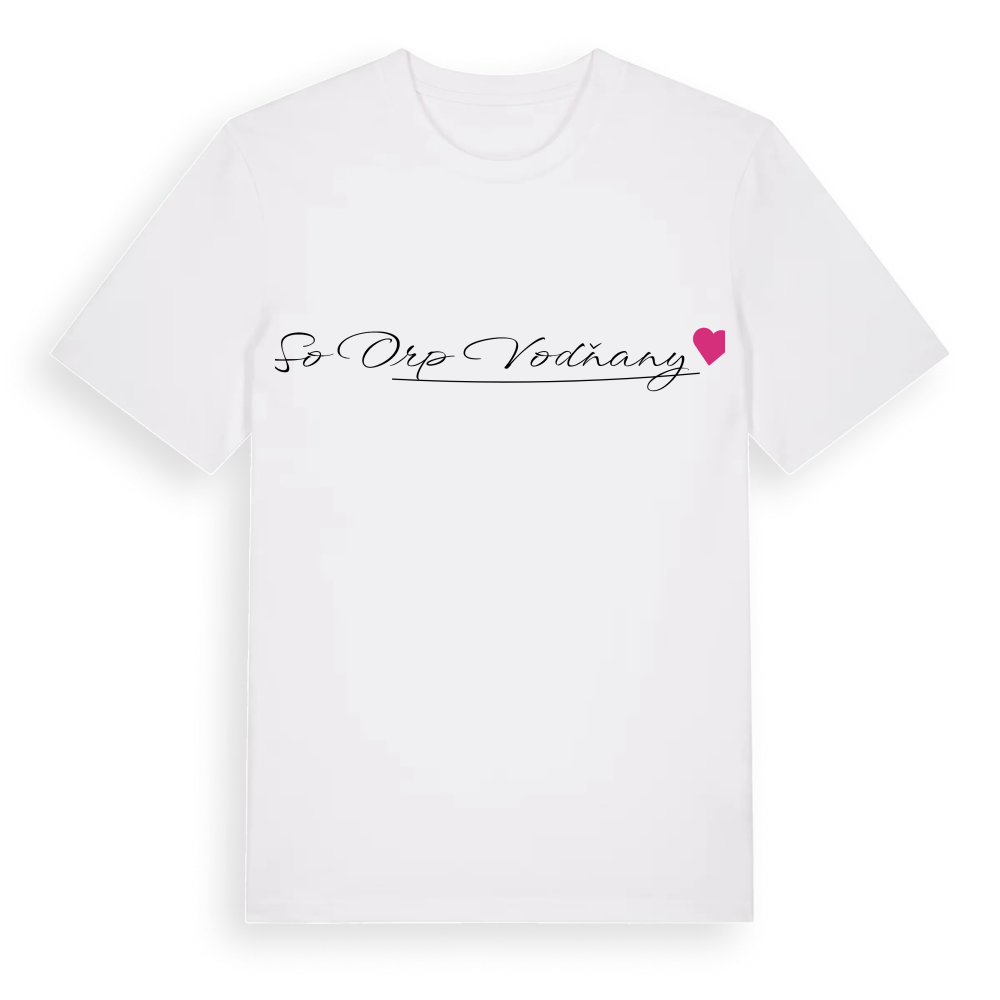 SO ORP Vodňany hjärta t-shirt – White, i miljö