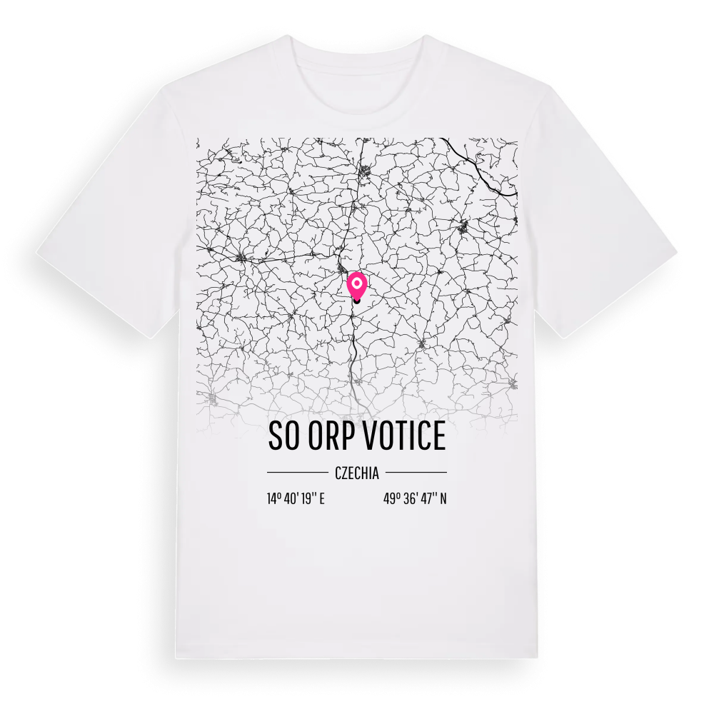 SO ORP Votice karta t-shirt – White, i miljö