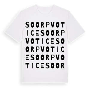 SO ORP Votice ordlek t-shirt – ekologisk bomull t-shirt från Pinshirt