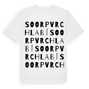 SO ORP Vrchlabí ordlek t-shirt – ekologisk bomull t-shirt från Pinshirt