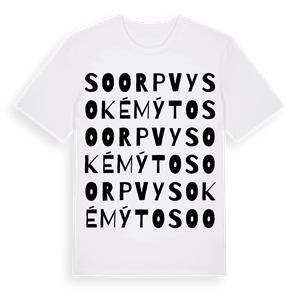 SO ORP Vysoké Mýto ordlek t-shirt – ekologisk bomull t-shirt från Pinshirt