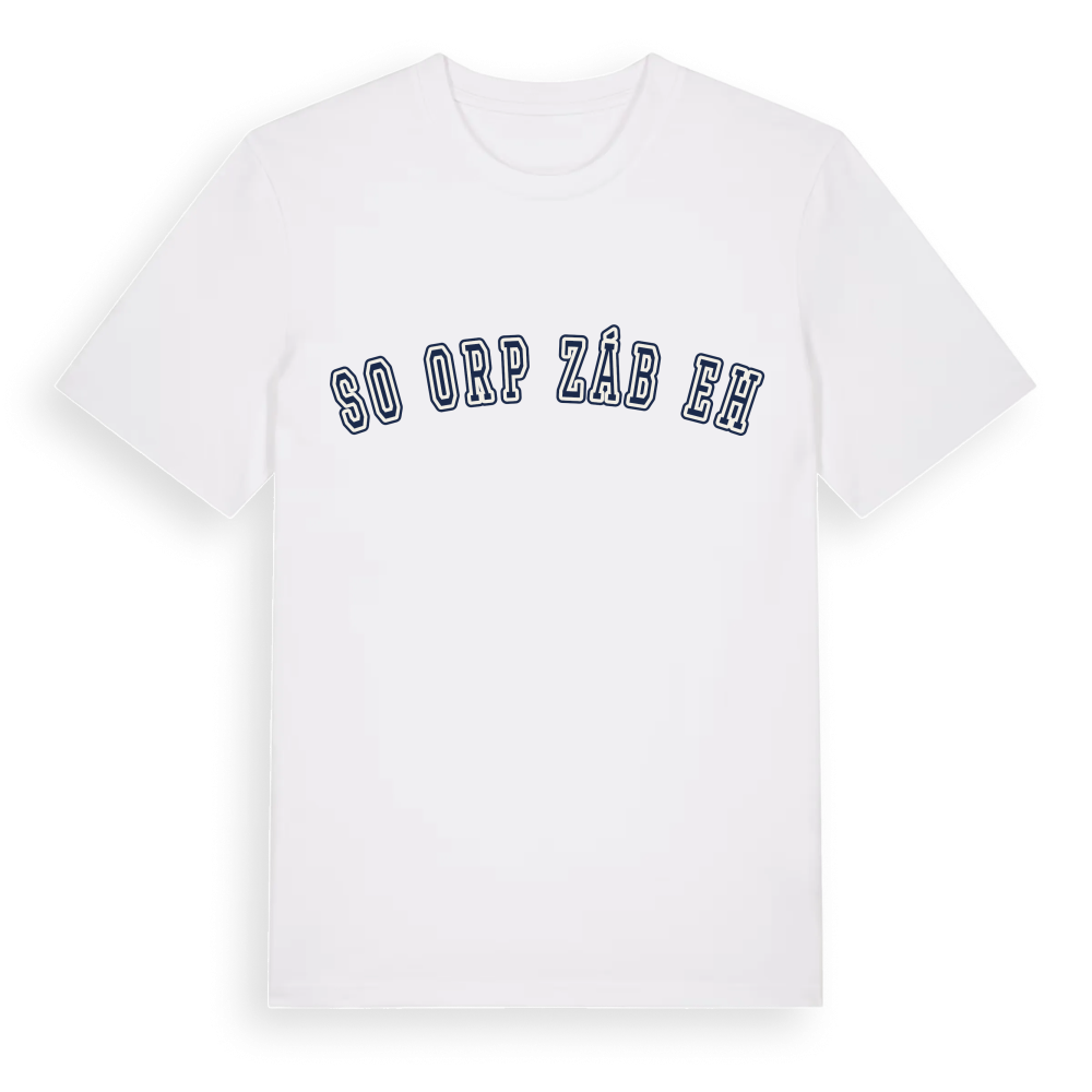 SO ORP Zábřeh college t-shirt – White, i miljö