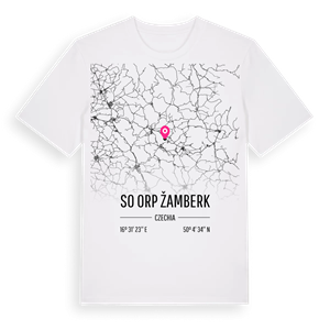 SO ORP Žamberk karta t-shirt – ekologisk bomull t-shirt från Pinshirt