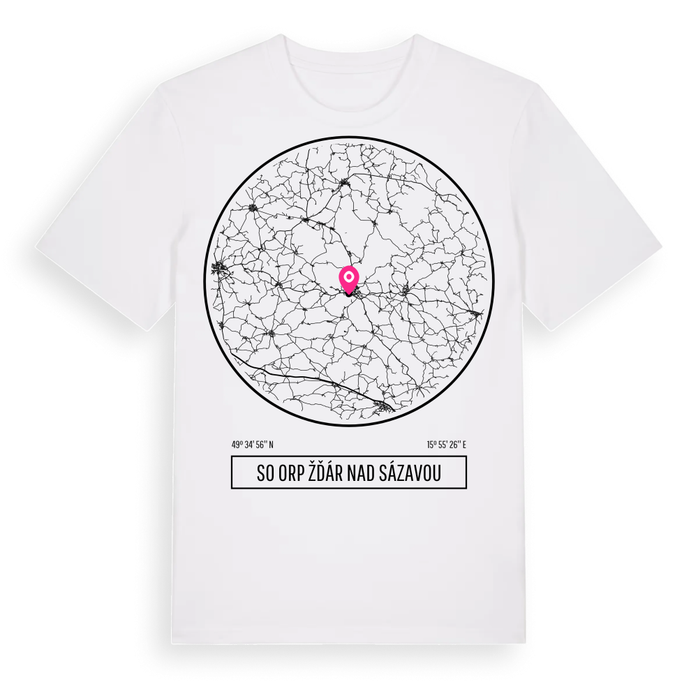 SO ORP Žďár nad Sázavou t-shirt – White, i miljö