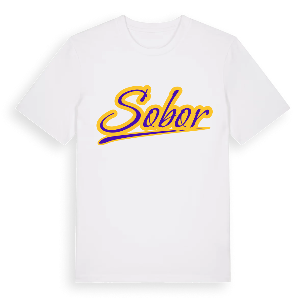 Sobor baseball t-shirt – White, i miljö