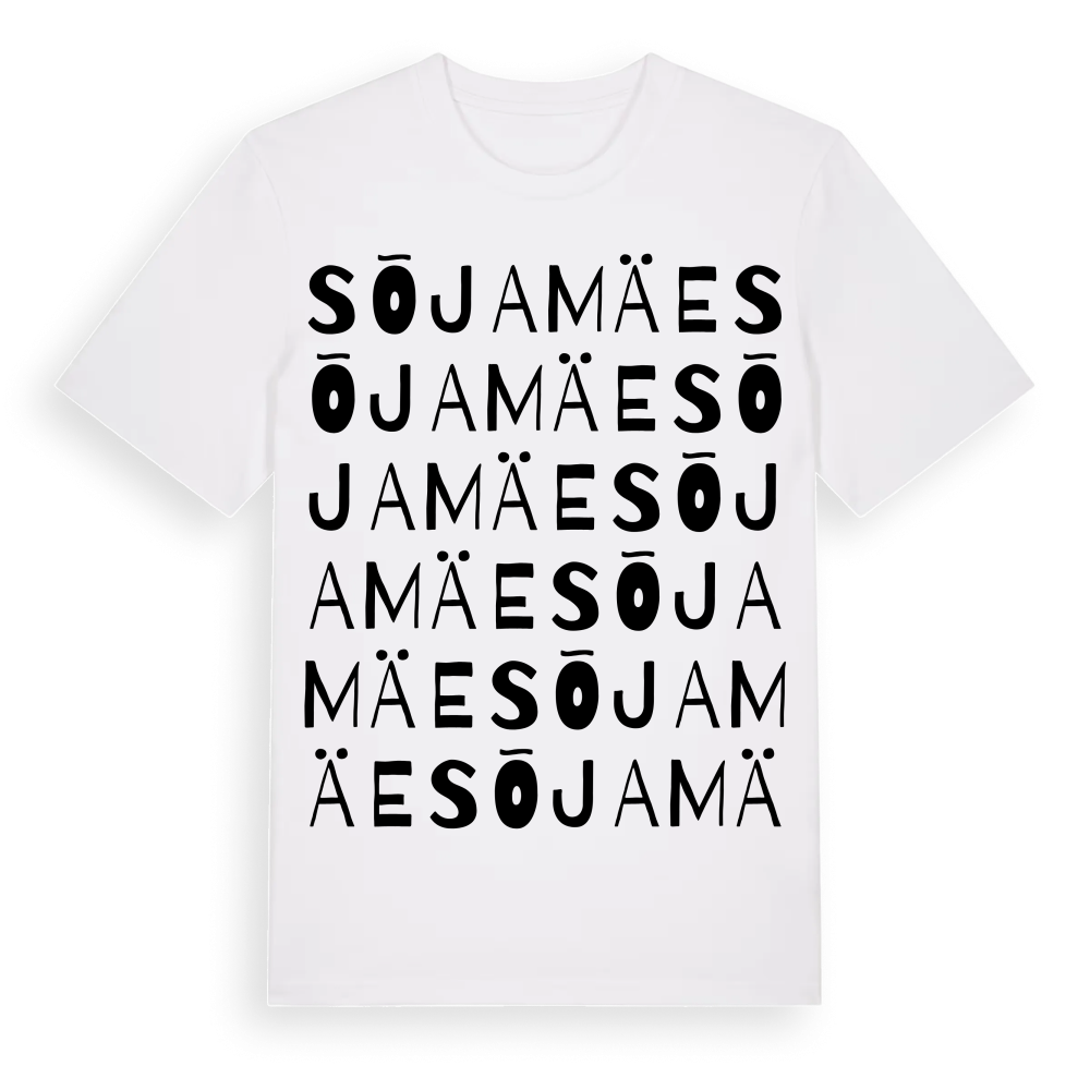 Sõjamäe ordlek t-shirt – White, i miljö