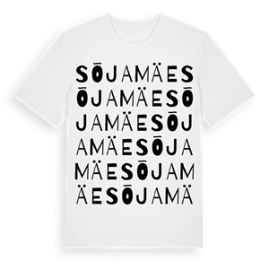 Sõjamäe ordlek t-shirt – ekologisk bomull t-shirt från Pinshirt