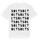 Solt ordlek t-shirt