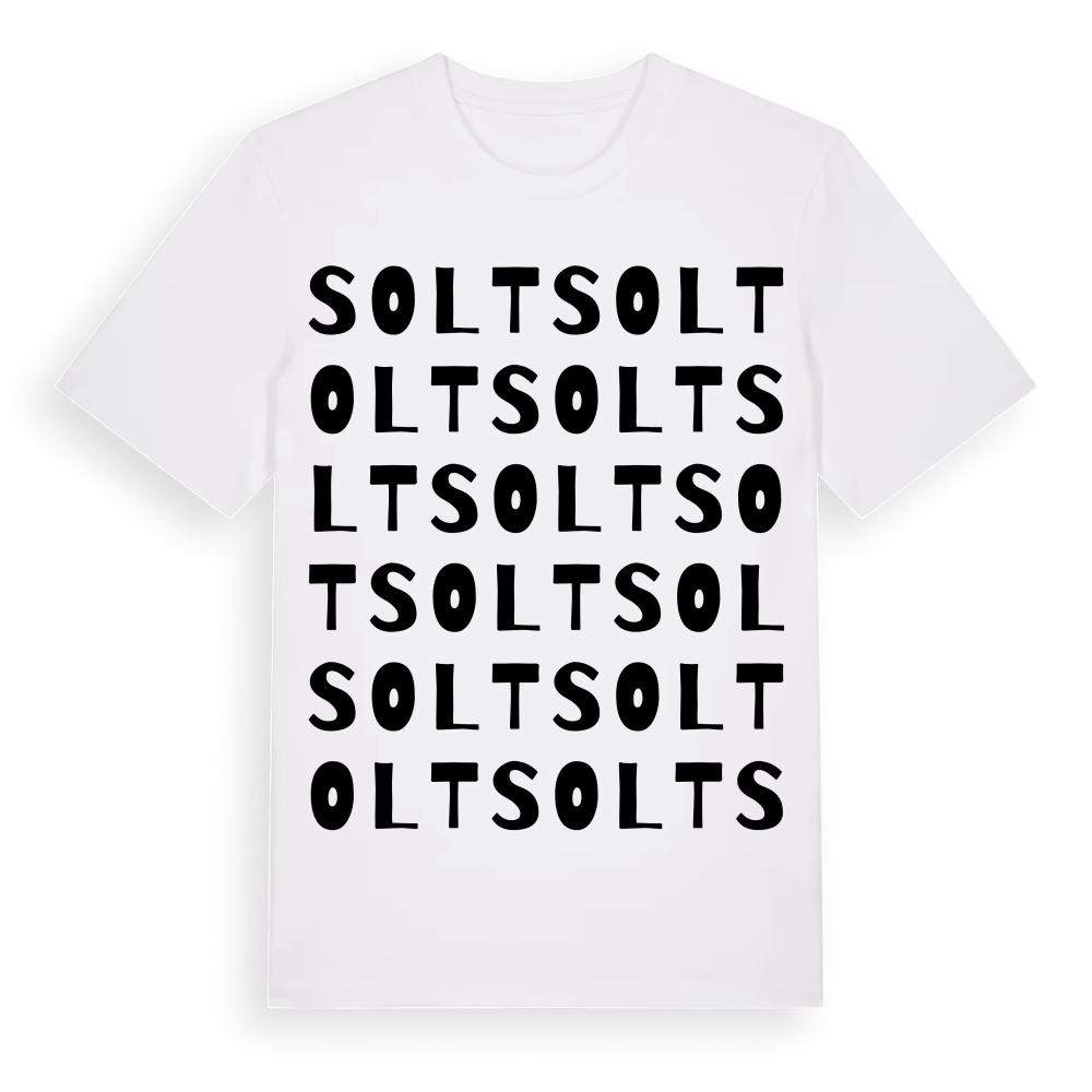 Solt ordlek t-shirt – White, i miljö