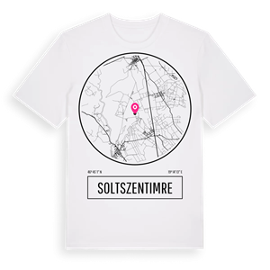 Soltszentimre t-shirt – ekologisk bomull t-shirt från Pinshirt