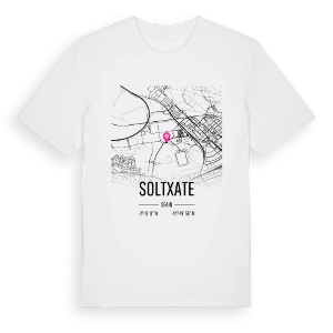 Soltxate karta t-shirt – ekologisk bomull t-shirt från Pinshirt
