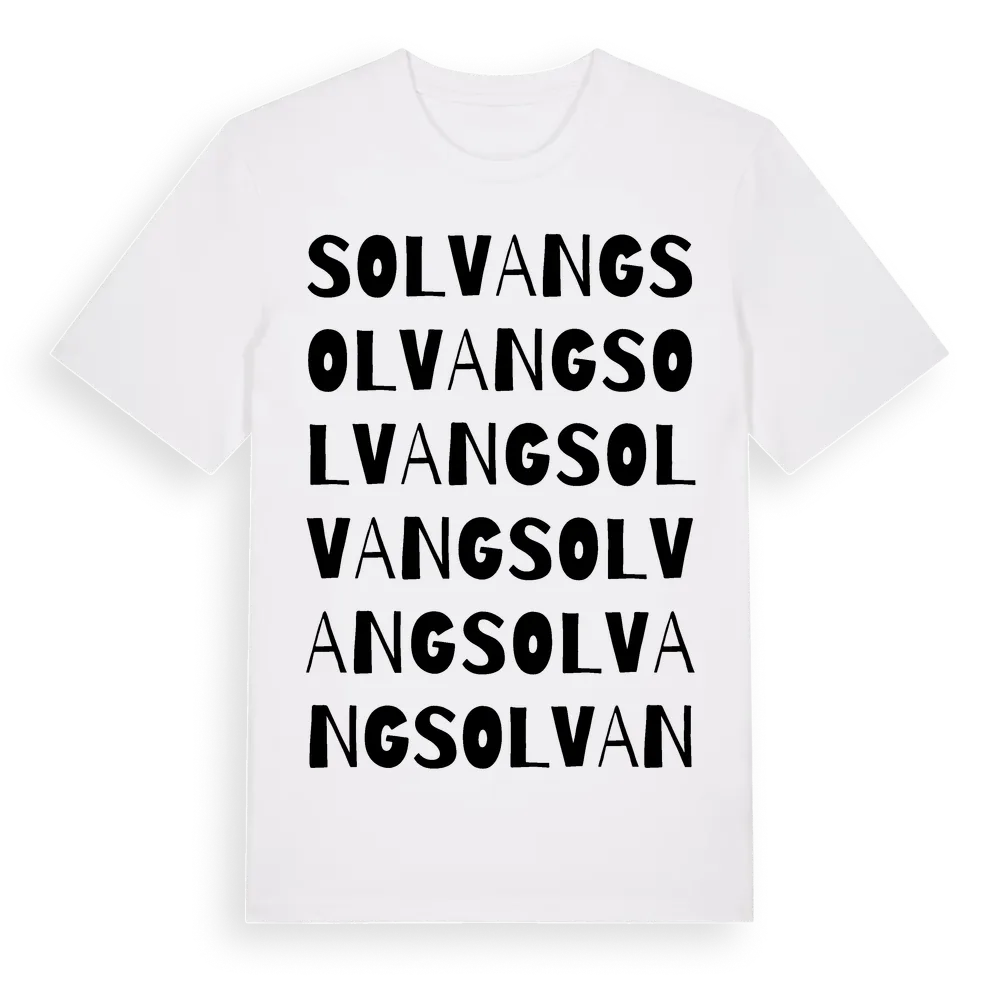Solvang ordlek t-shirt i miljö