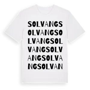 Solvang ordlek t-shirt – ekologisk bomull t-shirt från Pinshirt