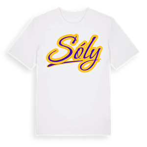 Sóly baseball t-shirt – ekologisk bomull t-shirt från Pinshirt