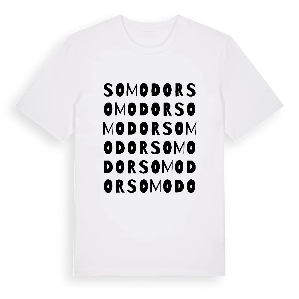 Somodor ordlek t-shirt – White, i miljö