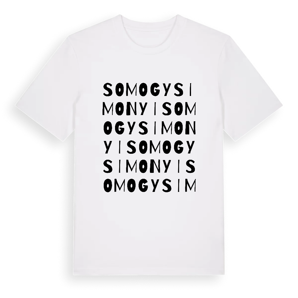 Somogysimonyi ordlek t-shirt – White, i miljö