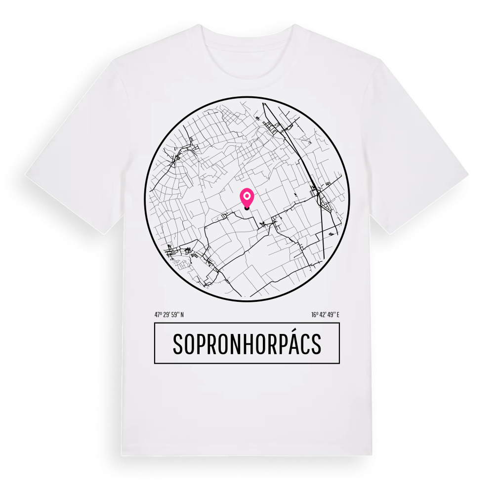 Sopronhorpács t-shirt – White, i miljö
