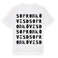 Sopronkövesd ordlek t-shirt