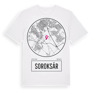 Soroksár t-shirt – ekologisk bomull t-shirt från Pinshirt