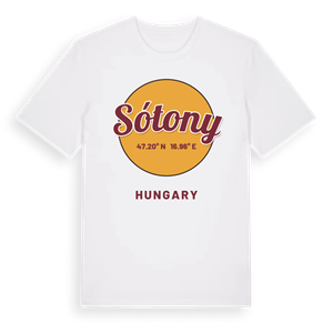 Sótony cirkel t-shirt – ekologisk bomull t-shirt från Pinshirt