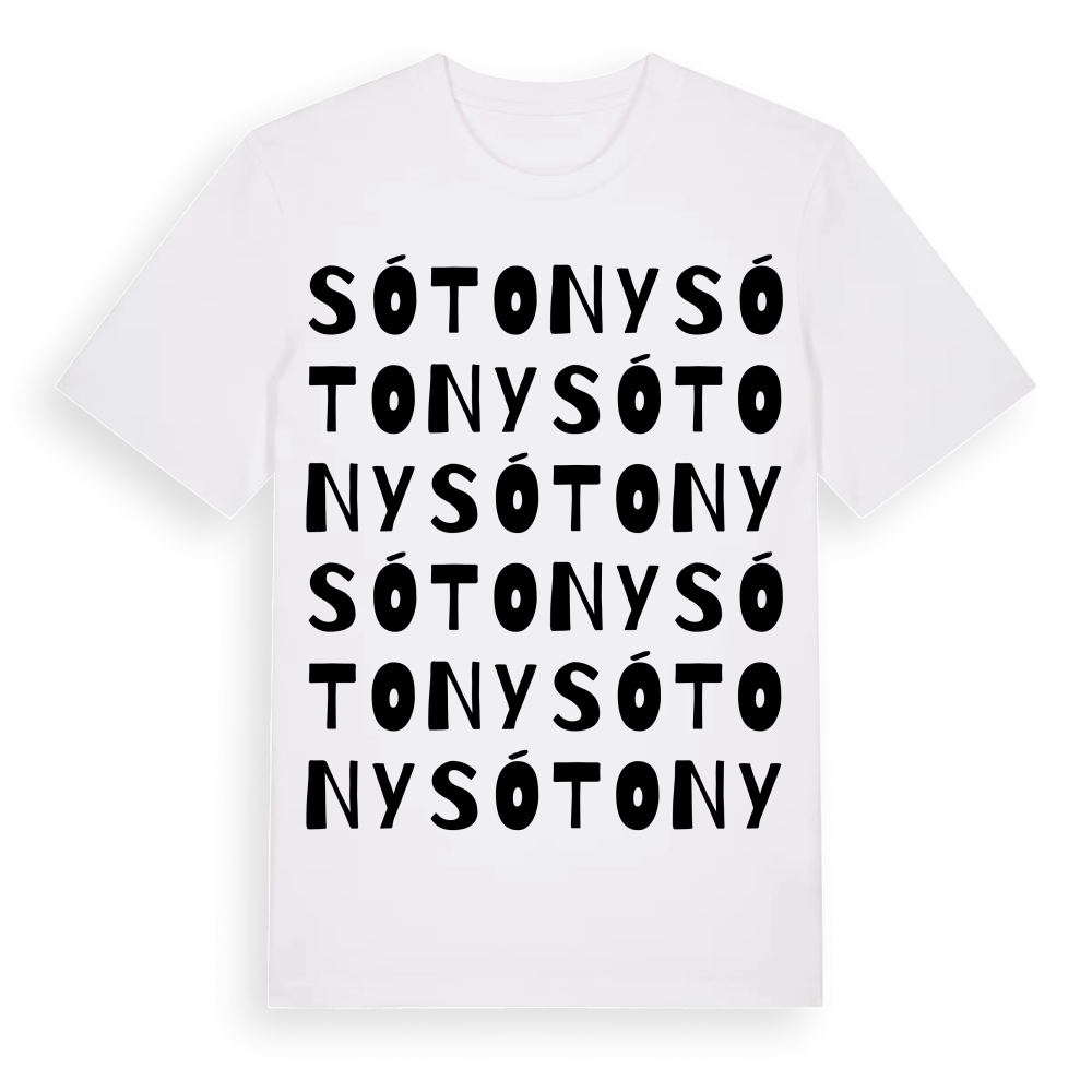 Sótony ordlek t-shirt – White, i miljö