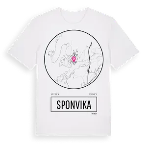 Sponvika t-shirt – ekologisk bomull t-shirt från Pinshirt