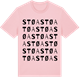 Pink Cotton t-shirt med Støa ordlek t-shirt
