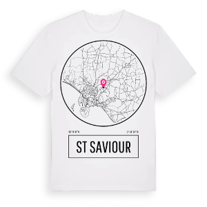 St Saviour t-shirt – ekologisk bomull t-shirt från Pinshirt